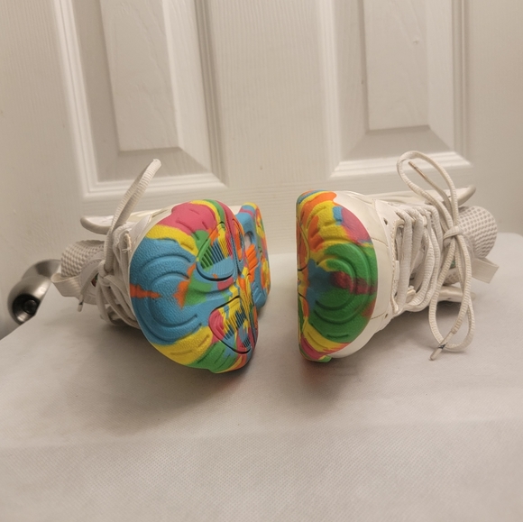 Nike Little Posite One GS 'Fruity Pebbles  Size 7 VNDS - Picture 3 of 16